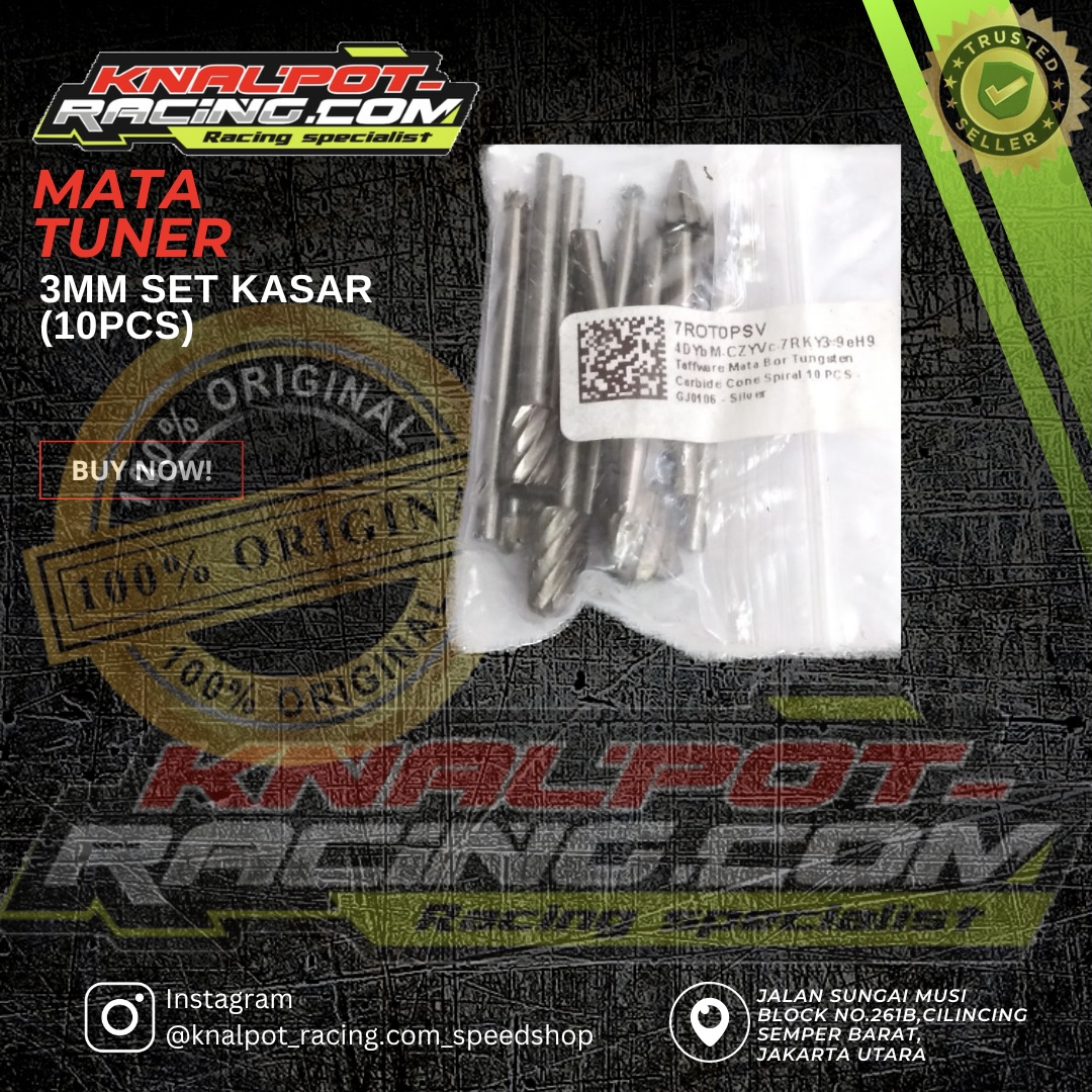 MATA TUNER 3MM SET(10PCS) KASAR